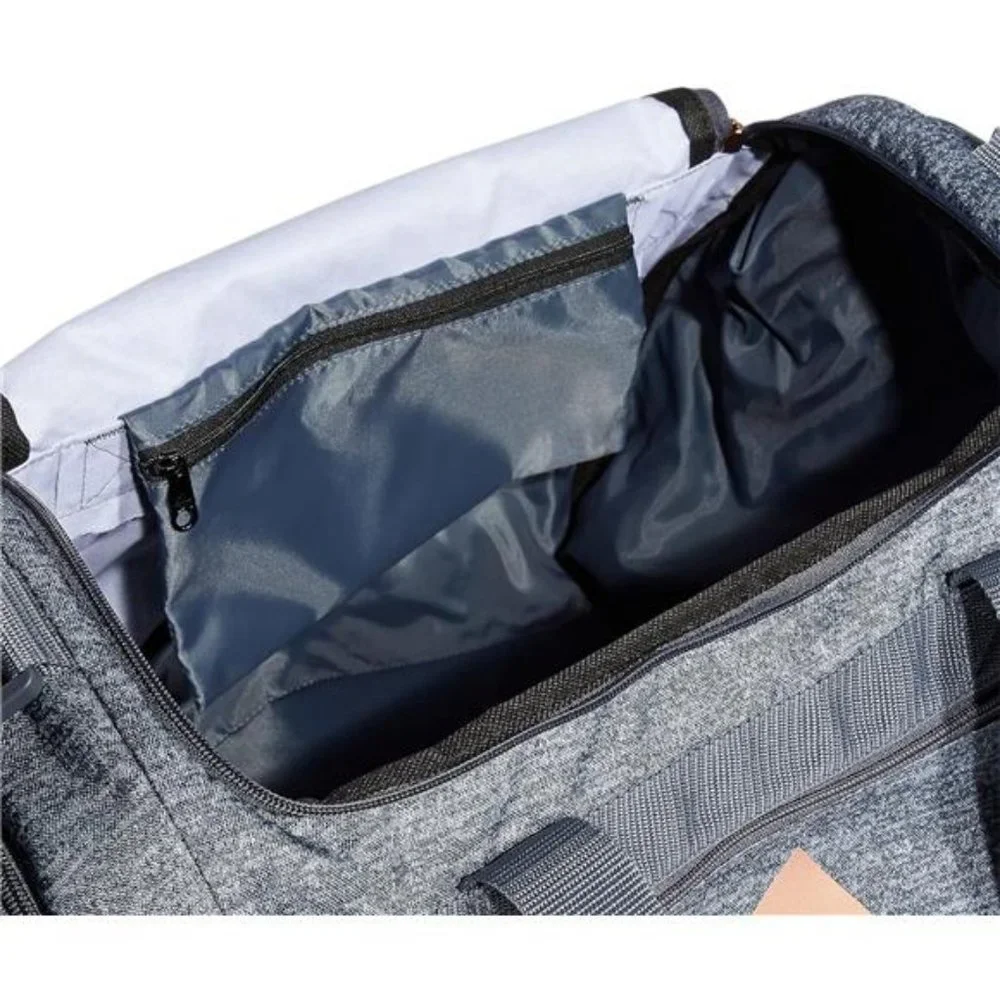 New Adidas‎ Unisex Defender 4 Small Duffel Bag (Onix Grey/Rose Gold)